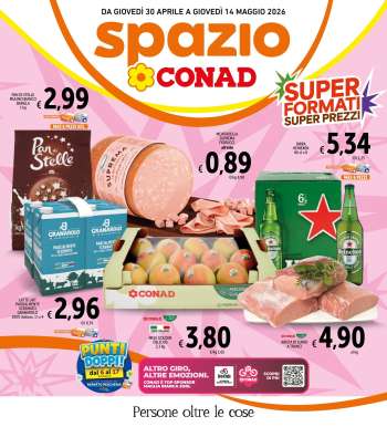 Volantino Spazio Conad - 30/4/2026 - 14/5/2026.