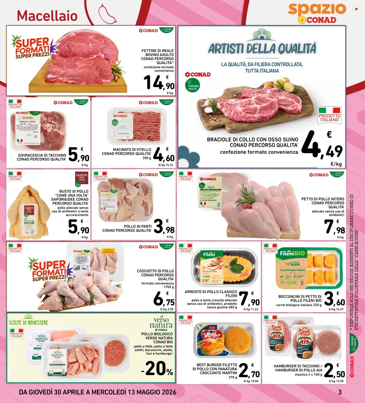 Volantino Spazio Conad - 30/4/2026 - 13/5/2026. Pagina 3