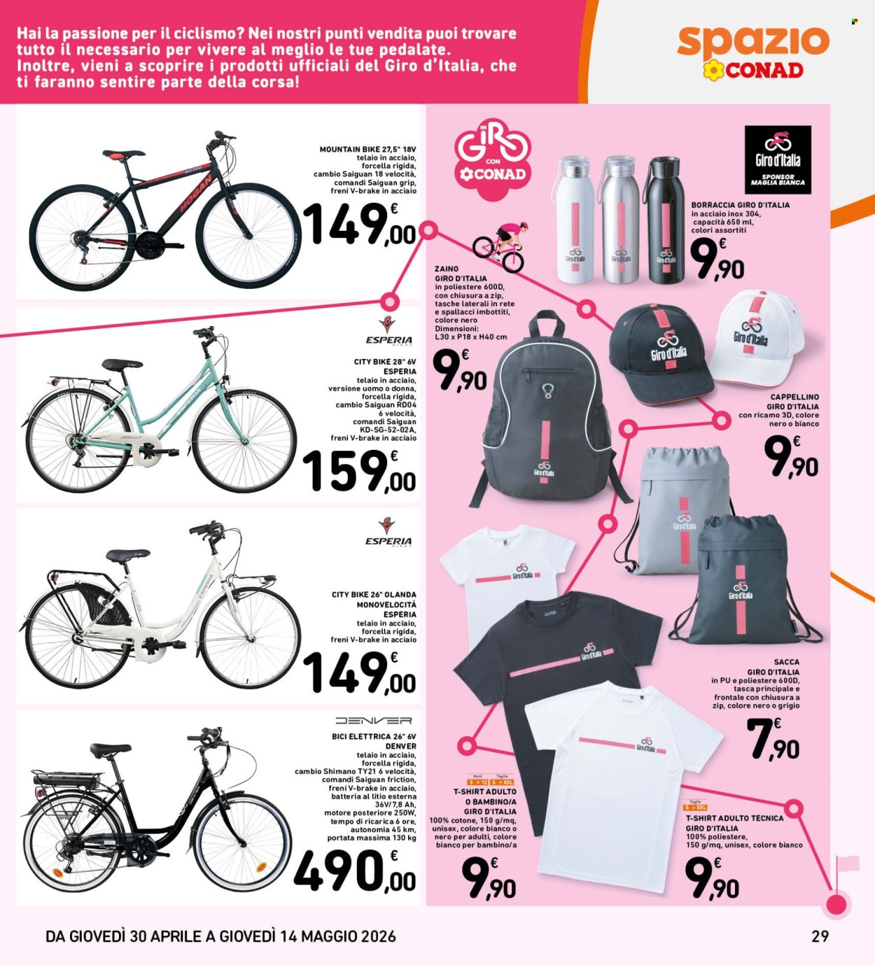 Volantino Spazio Conad - 30/4/2026 - 14/5/2026. Pagina 29