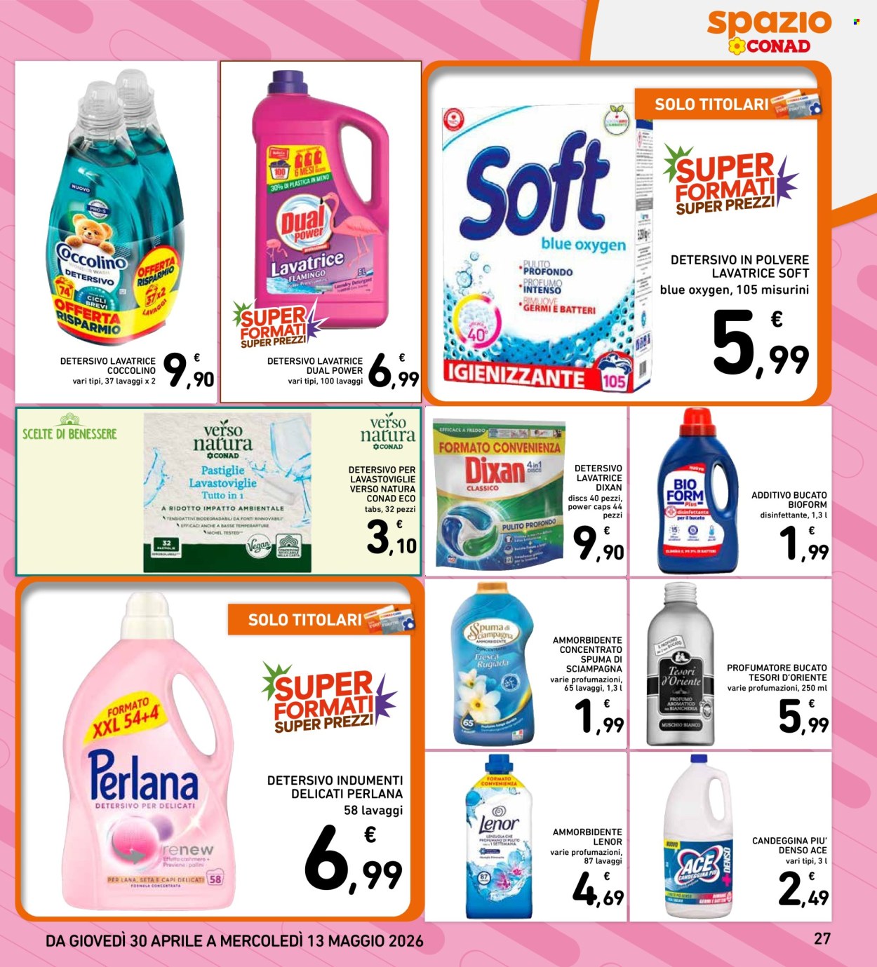 Volantino Spazio Conad - 30/4/2026 - 13/5/2026. Pagina 27