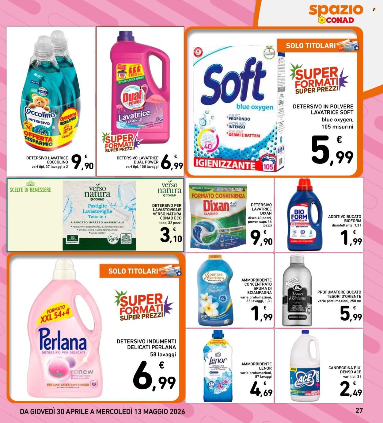 Volantino Spazio Conad - 30/4/2026 - 13/5/2026. Pagina 27