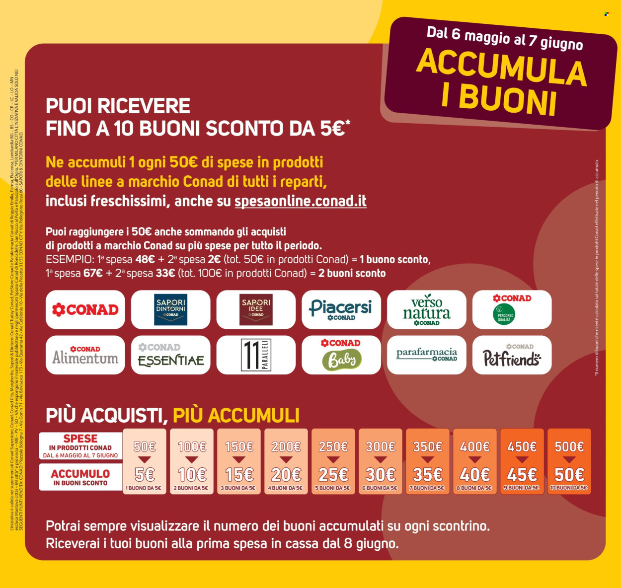 Leták Conad - 6.5.2026 - 19.5.2026. Strana 4