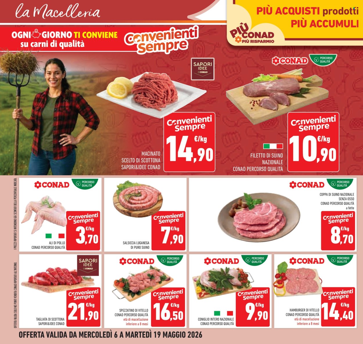 Leták Conad - 6.5.2026 - 19.5.2026. Strana 16