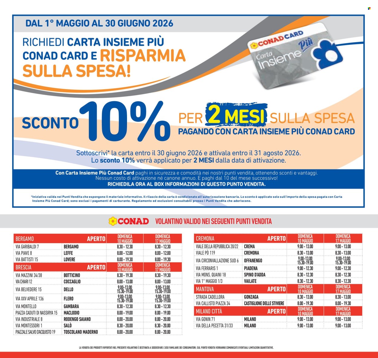 Leták Conad - 6.5.2026 - 19.5.2026. Strana 42