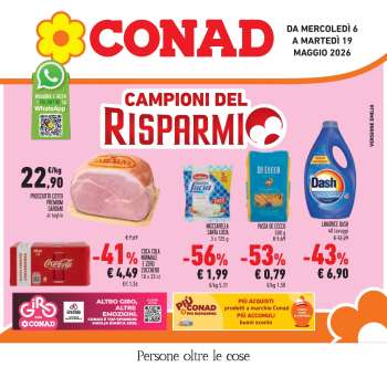 Volantino Conad - 6/5/2026 - 19/5/2026.