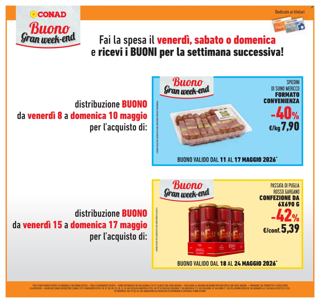 Volantino Conad - 6/5/2026 - 19/5/2026. Pagina 38