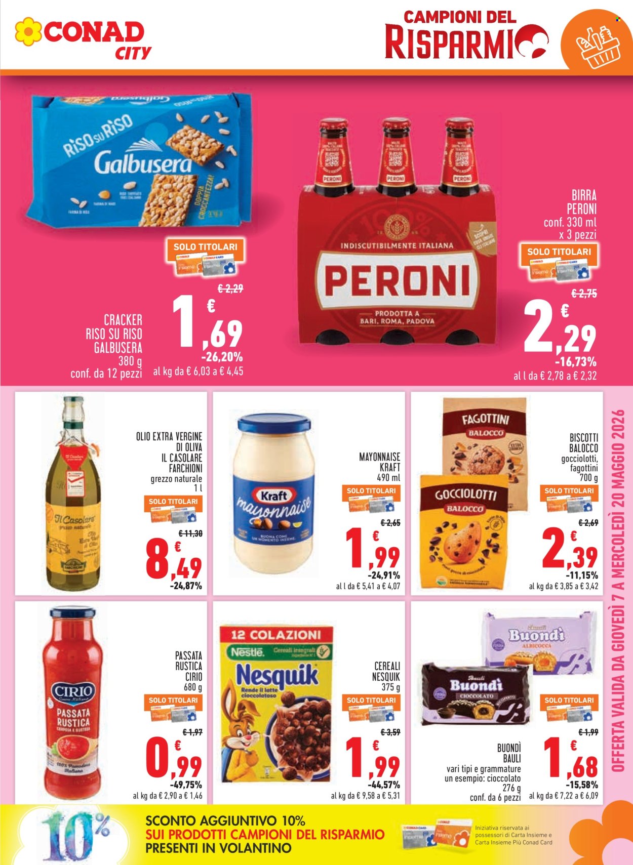 Leták Conad - 7.5.2026 - 20.5.2026. Strana 3