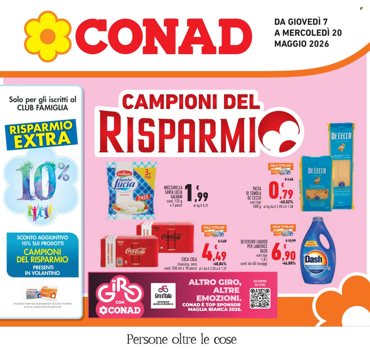 Leták Conad - 7.5.2026 - 20.5.2026. Strana 1