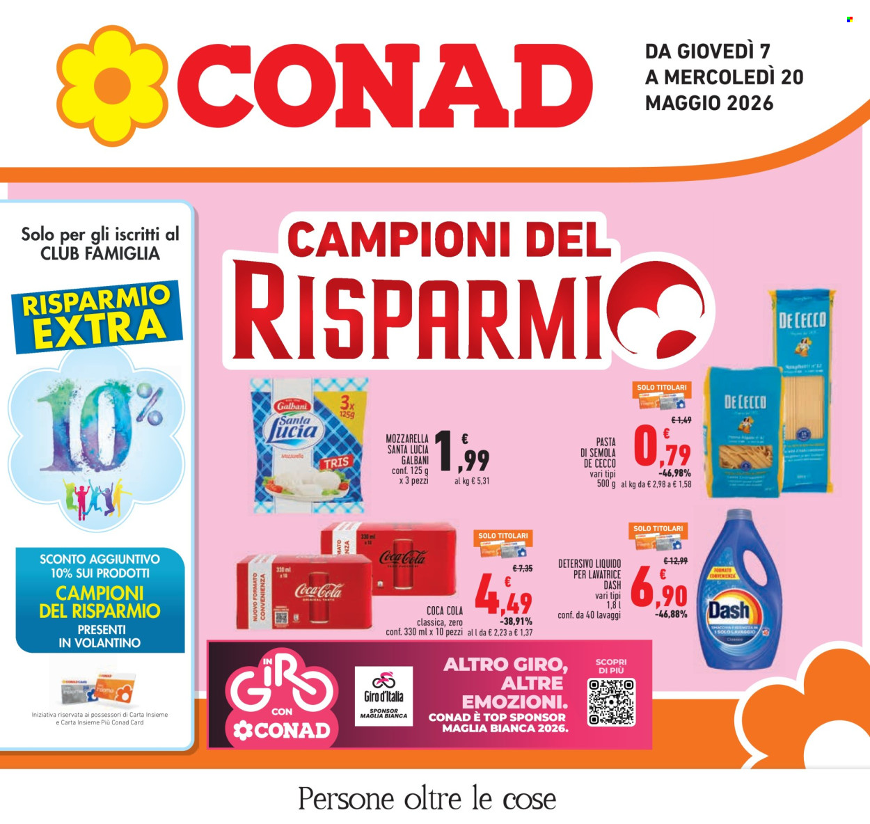 Leták Conad - 7.5.2026 - 20.5.2026. Strana 1