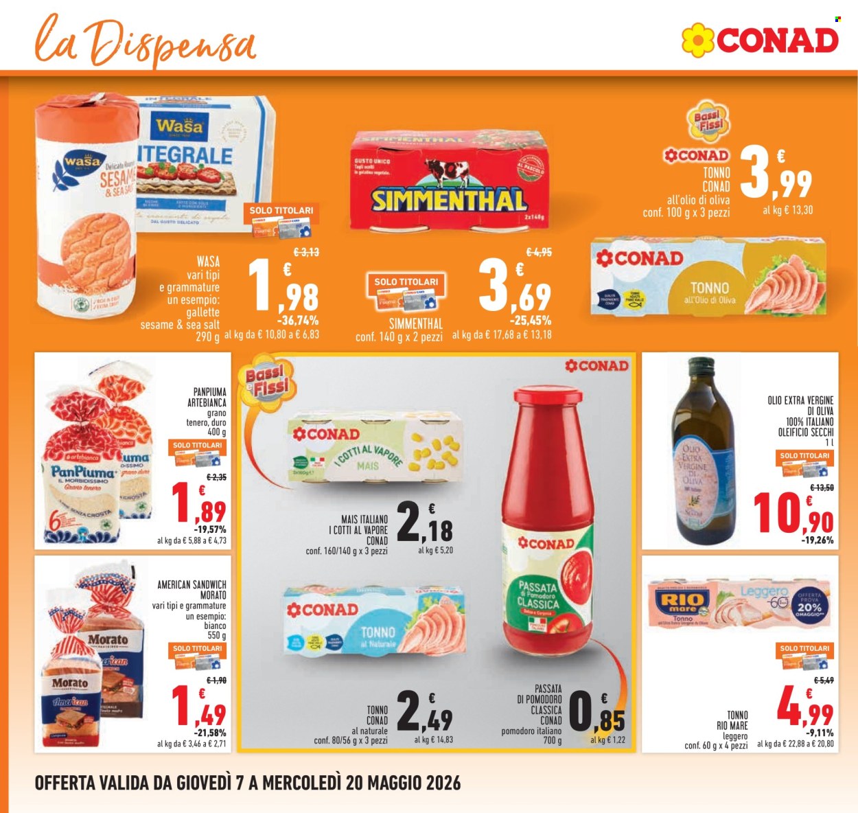 Leták Conad - 7.5.2026 - 20.5.2026. Strana 18