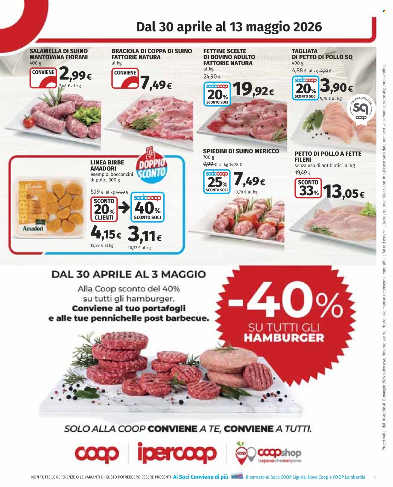 Leták Coop - 30.4.2026 - 13.5.2026. Strana 3