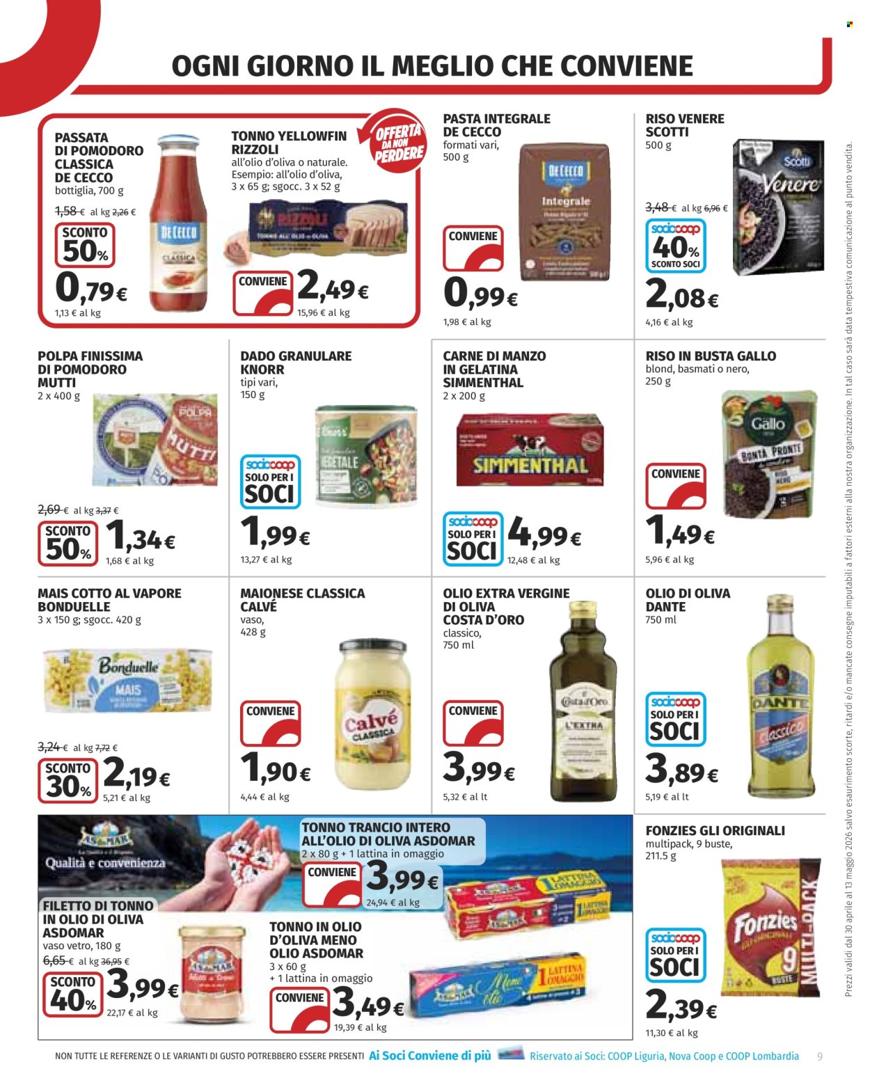 Leták Coop - 30.4.2026 - 13.5.2026. Strana 9