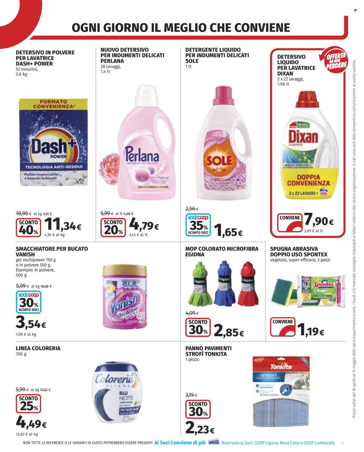 Leták Coop - 30.4.2026 - 13.5.2026. Strana 11