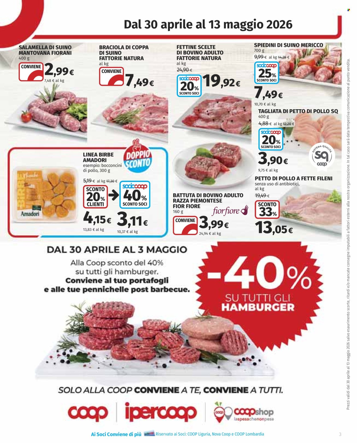 Leták Coop - 30.4.2026 - 13.5.2026. Strana 3