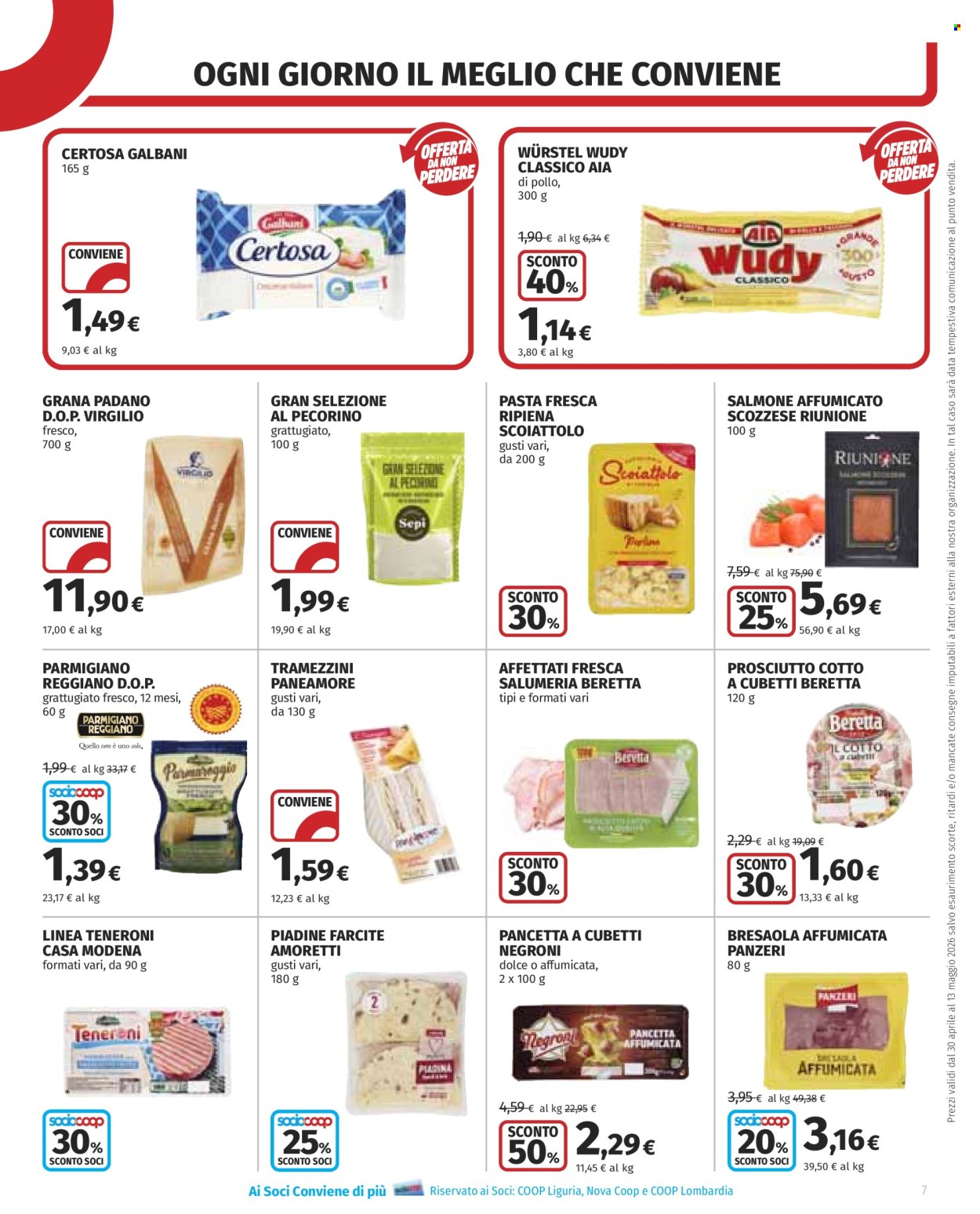 Leták Coop - 30.4.2026 - 13.5.2026. Strana 7