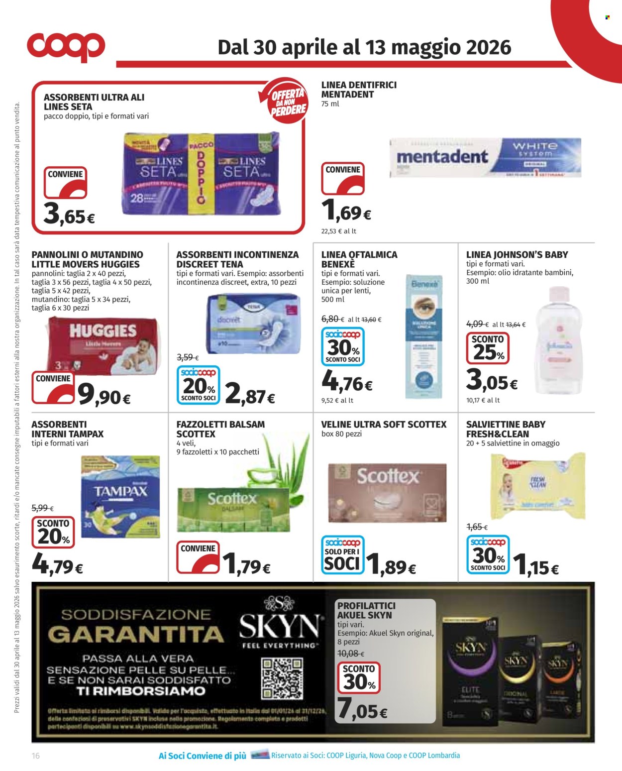 Leták Coop - 30.4.2026 - 13.5.2026. Strana 16