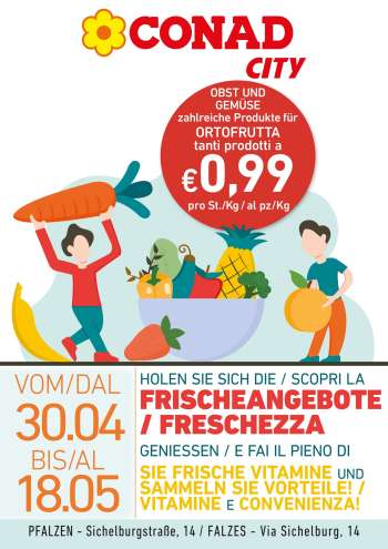 Volantino Conad - 30/4/2026 - 18/5/2026.