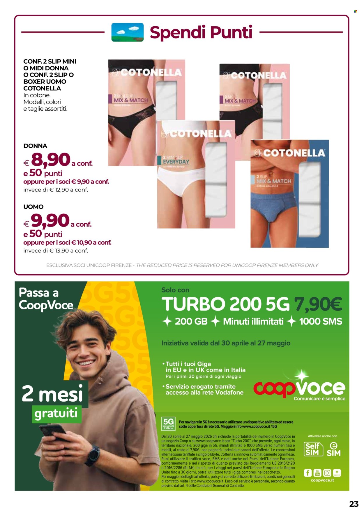 Leták Coop - 30.4.2026 - 13.5.2026. Strana 23