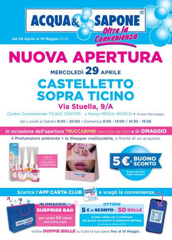 Volantino Acqua & Sapone - 29/4/2026 - 10/5/2026.