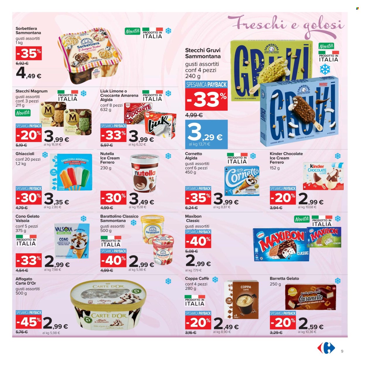 Volantino Carrefour - 5/5/2026 - 18/5/2026. Pagina 9