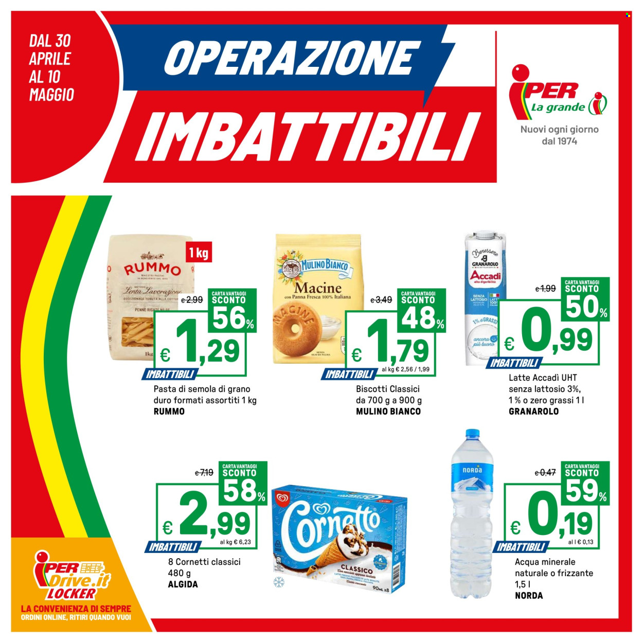 Volantino Iper, La grande i - 30/4/2026 - 10/5/2026. Pagina 1