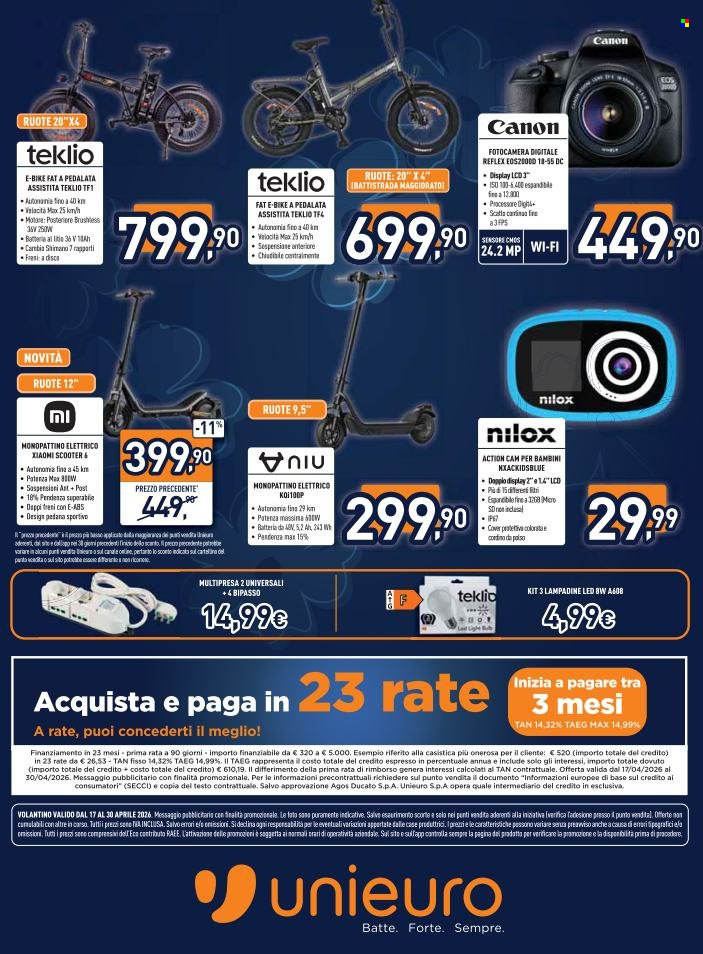 Volantino Unieuro - 30/4/2026 - 21/5/2026. Pagina 32