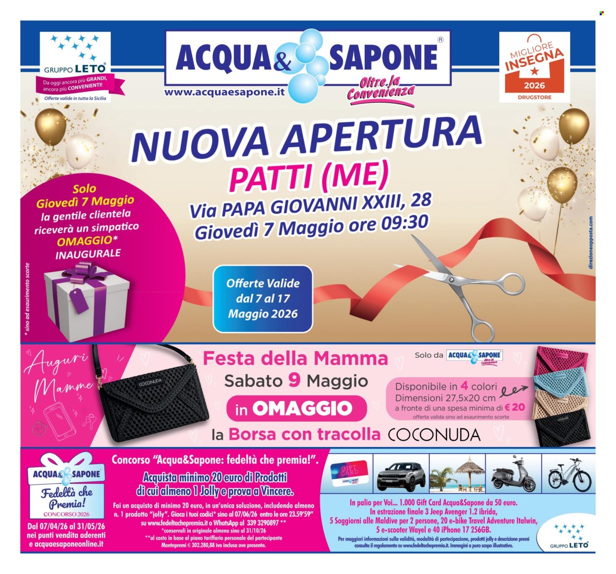 Volantino Acqua & Sapone - 7/5/2026 - 7/5/2026. Pagina 1