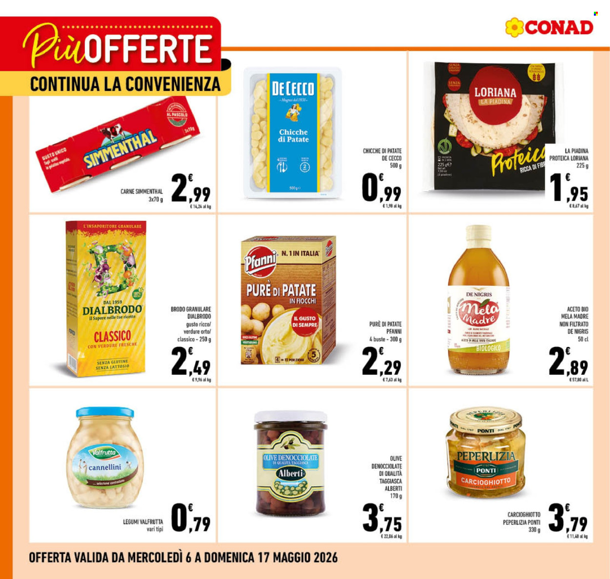 Volantino Conad - 6/5/2026 - 17/5/2026. Pagina 1