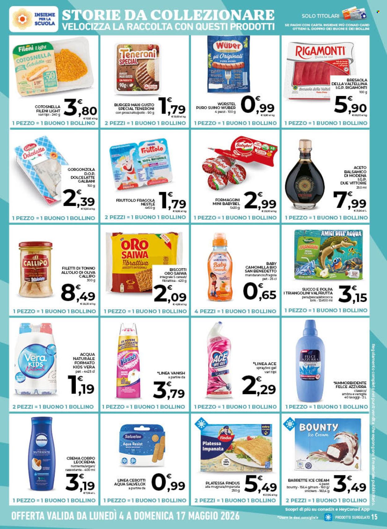 Volantino Conad - 6/5/2026 - 17/5/2026. Pagina 15