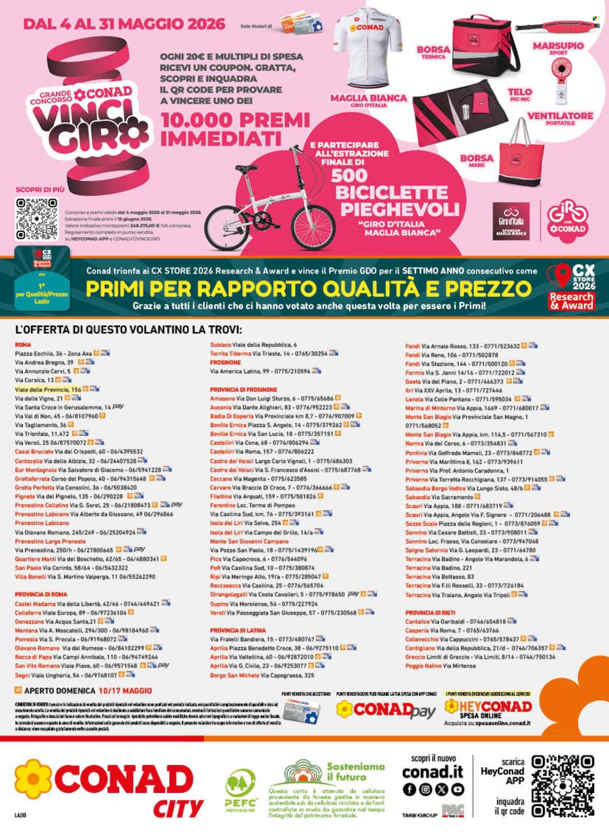 Leták Conad - 6.5.2026 - 17.5.2026. Strana 16