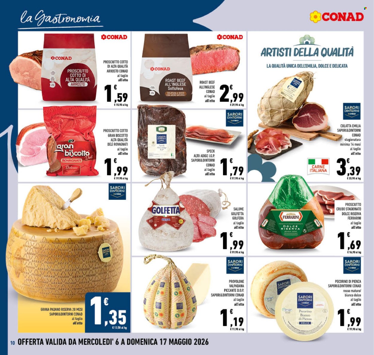 Leták Conad - 6.5.2026 - 17.5.2026. Strana 10