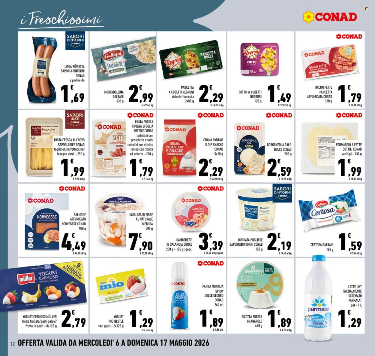 Leták Conad - 6.5.2026 - 17.5.2026. Strana 12