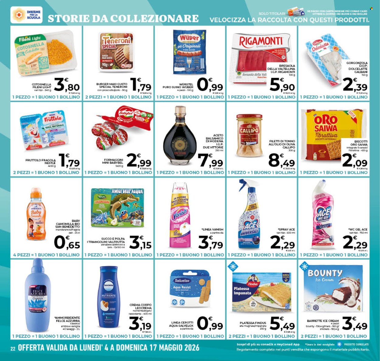 Volantino Conad - 6/5/2026 - 17/5/2026. Pagina 22