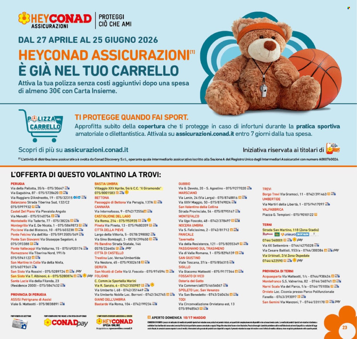 Volantino Conad - 6/5/2026 - 17/5/2026. Pagina 23