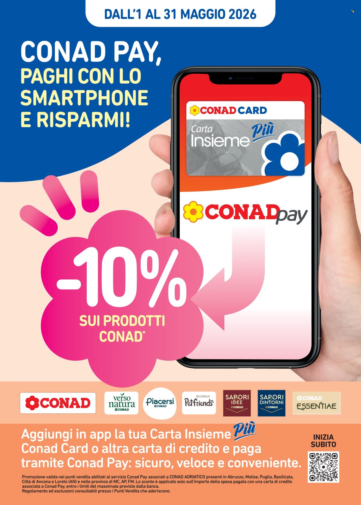 Leták Conad - 1.5.2026 - 31.5.2026. Strana 1