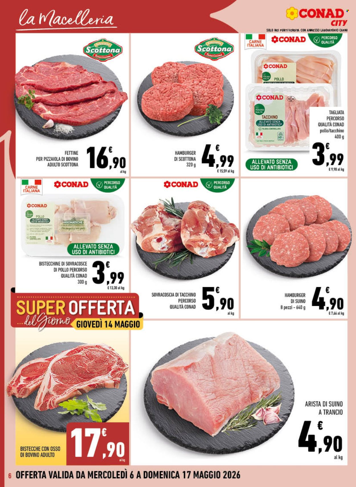 Leták Conad - 6.5.2026 - 17.5.2026. Strana 6