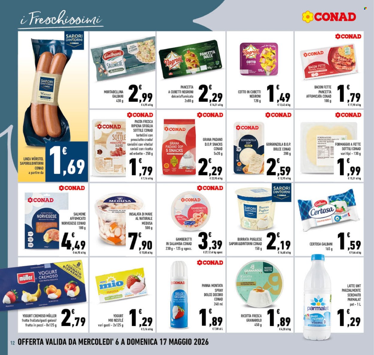 Leták Conad - 6.5.2026 - 17.5.2026. Strana 12