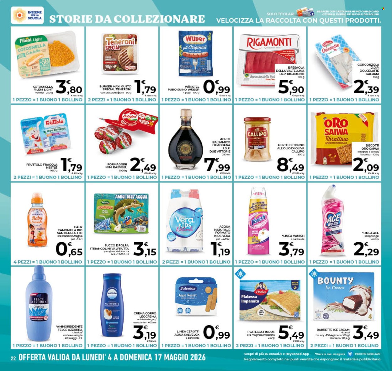 Leták Conad - 6.5.2026 - 17.5.2026. Strana 22