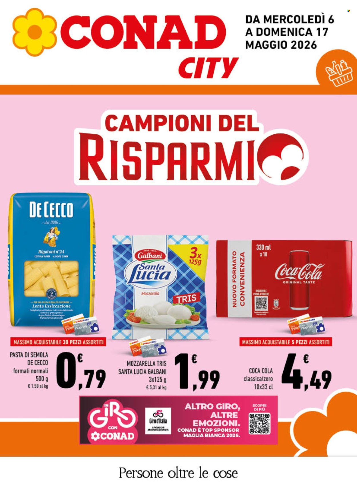 Volantino Conad City - 6/5/2026 - 17/5/2026. Pagina 1