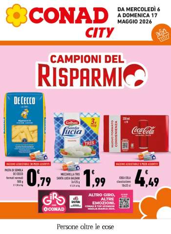 Volantino Conad City - 6/5/2026 - 17/5/2026.