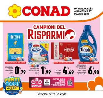 Volantino Conad - 6/5/2026 - 17/5/2026.