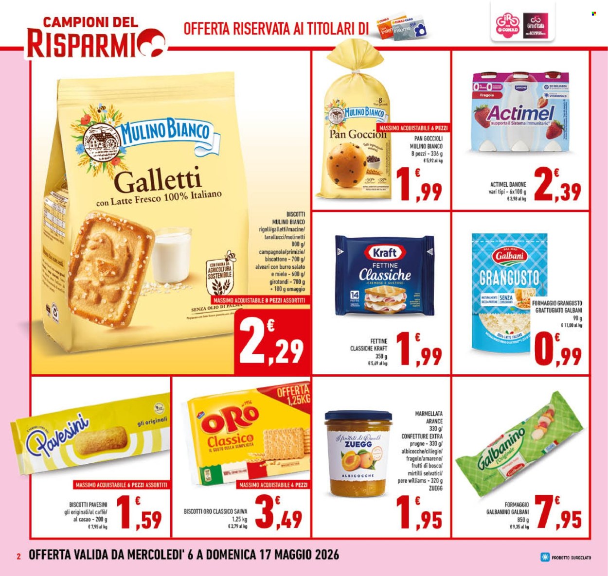 Leták Conad - 6.5.2026 - 17.5.2026. Strana 2