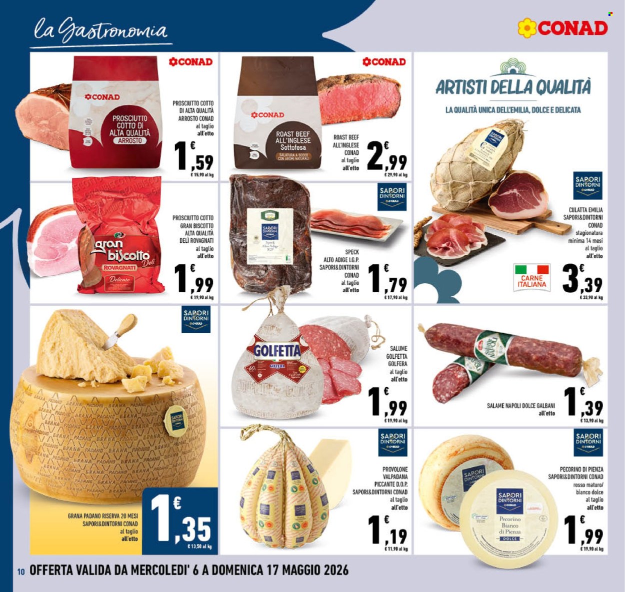Leták Conad - 6.5.2026 - 17.5.2026. Strana 10