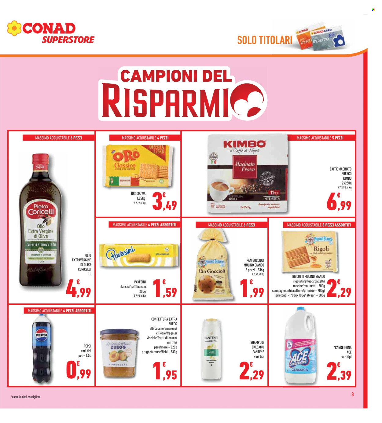 Leták Conad Superstore - 6.5.2026 - 17.5.2026. Strana 3