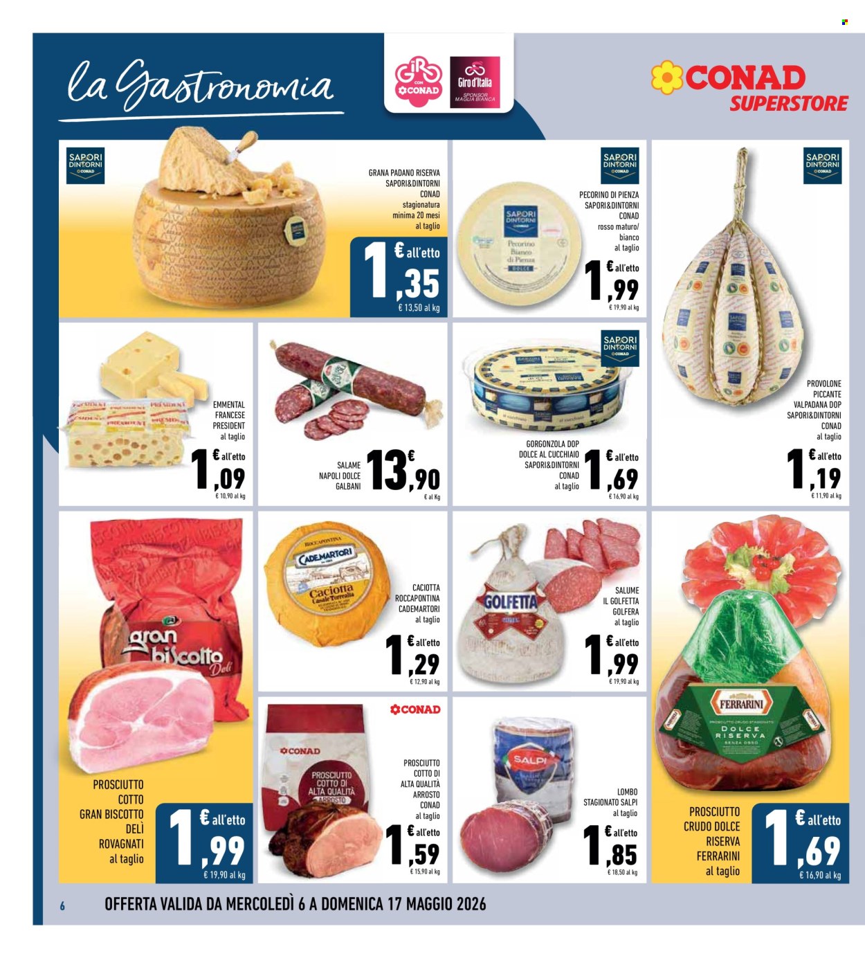 Leták Conad Superstore - 6.5.2026 - 17.5.2026. Strana 6