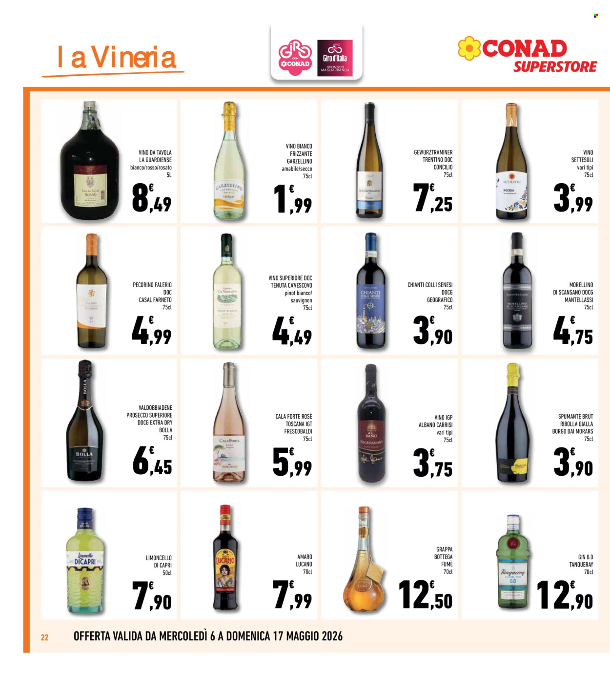 Leták Conad Superstore - 6.5.2026 - 17.5.2026. Strana 22