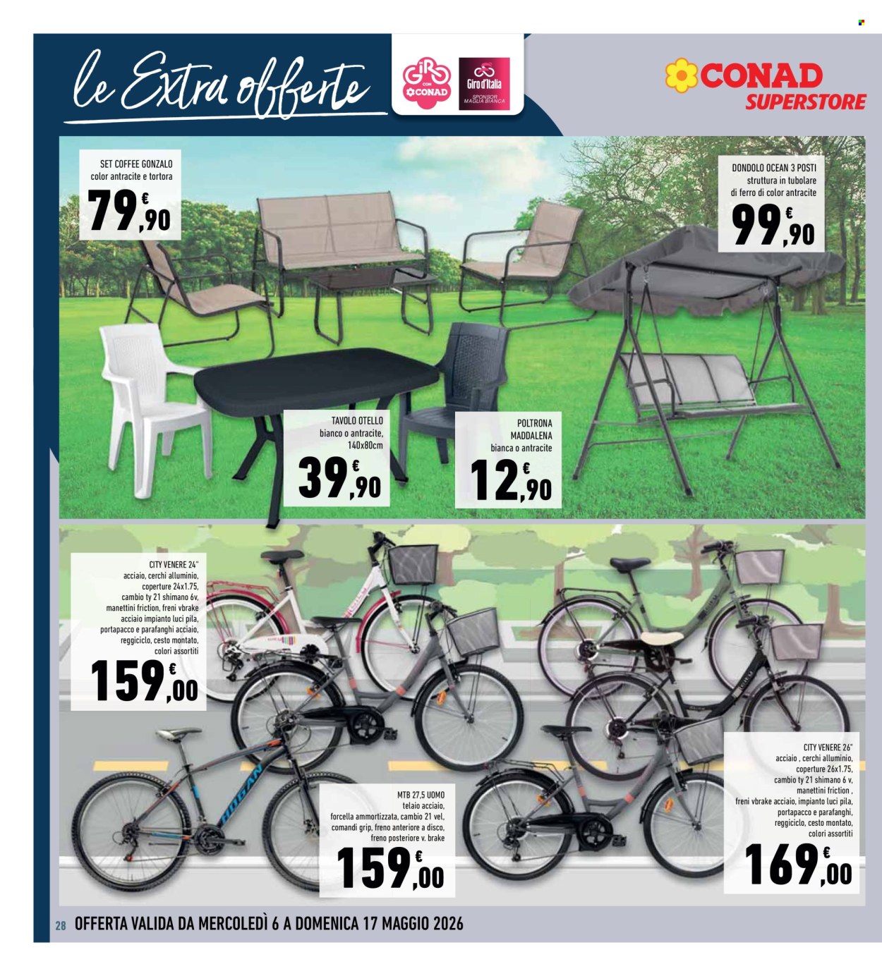 Volantino Conad Superstore - 6/5/2026 - 17/5/2026. Pagina 28