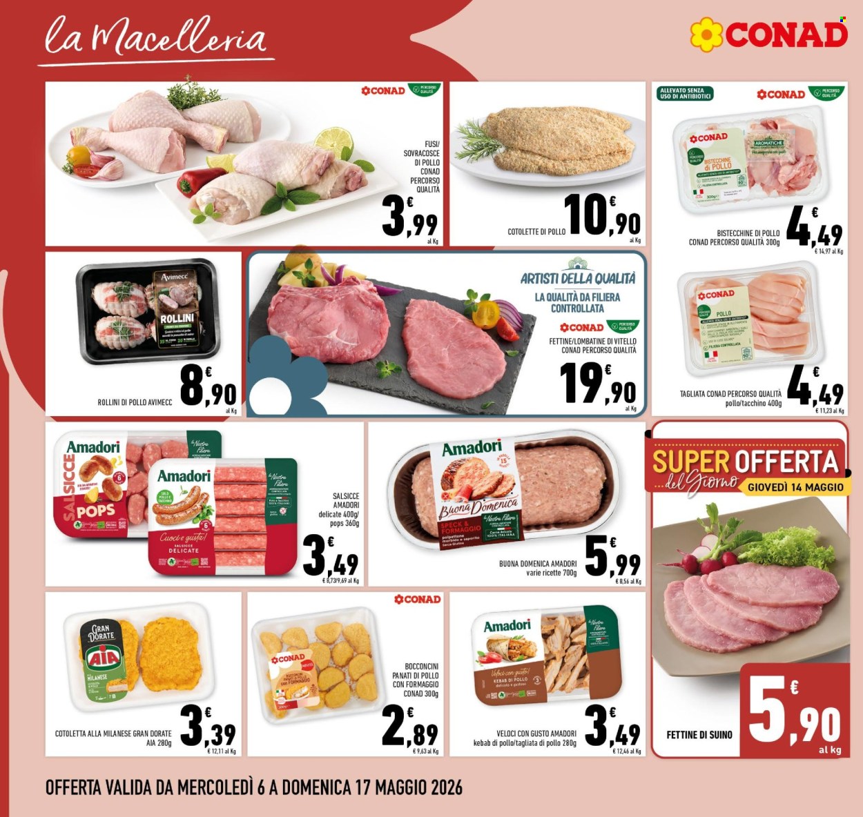 Leták Conad - 6.5.2026 - 17.5.2026. Strana 8