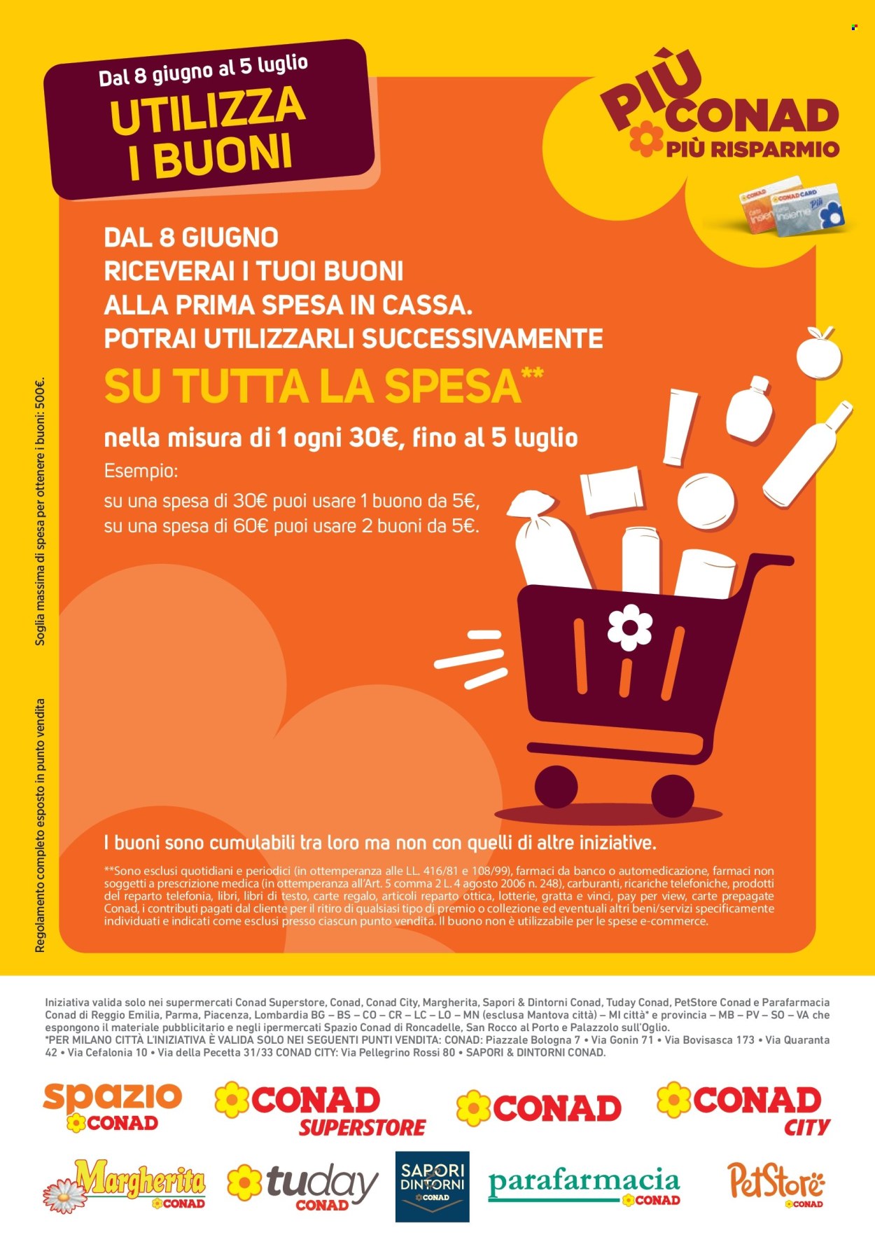 Leták Conad - 6.5.2026 - 7.6.2026. Strana 4