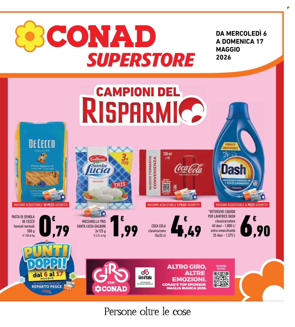 Leták Conad Superstore - 6.5.2026 - 17.5.2026. Strana 1